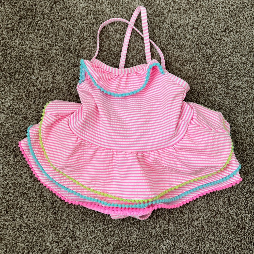Baby girl 18 month Wet Suit Club swimsuit